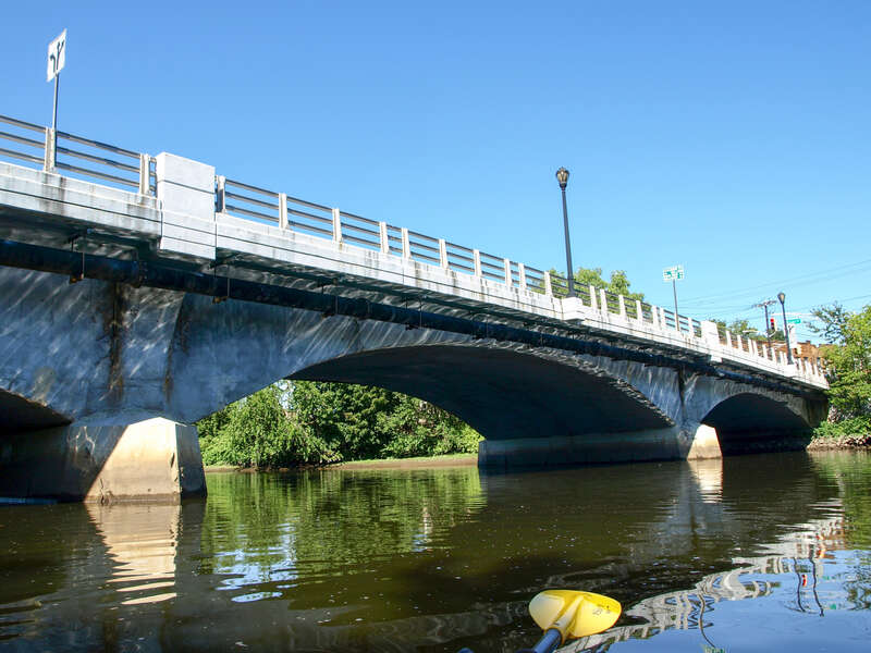 Monroe Street Bridge over the Passaic River, Passaic - Garfield, New Jersey
