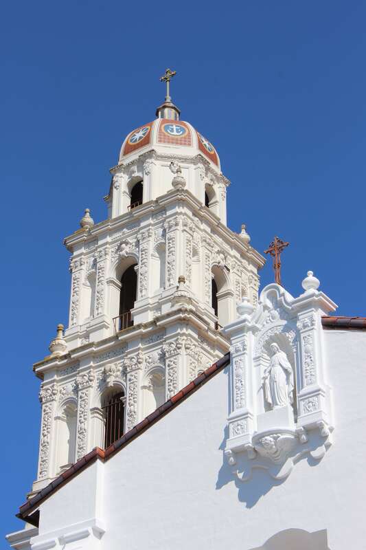 Moraga, CA USA - Saint Mary's College of California - St. Giles Episcopal Church