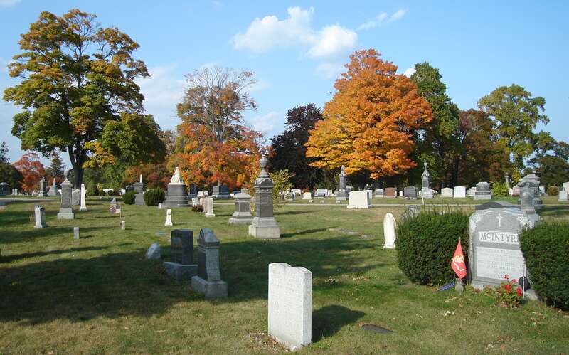 Mount Wollaston Cemetery in Quincy, Massachusetts