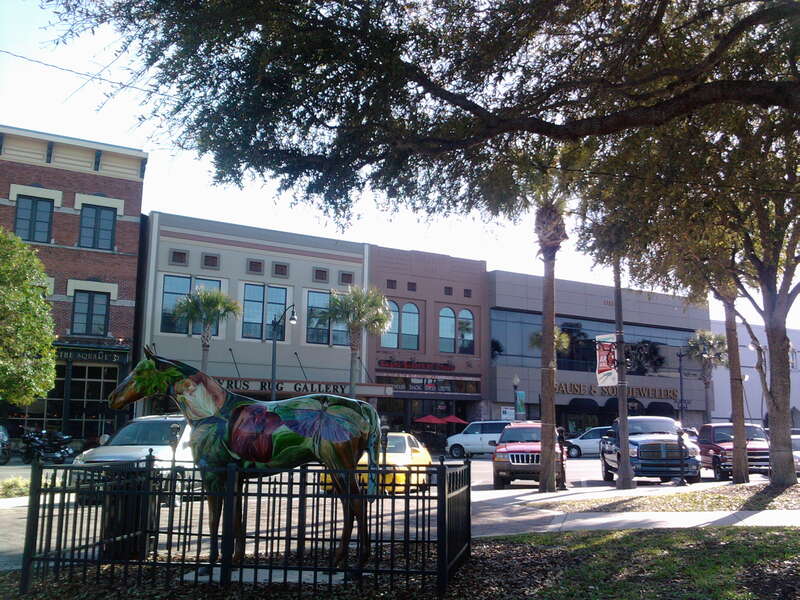 View from Ocala's Downtown Square.