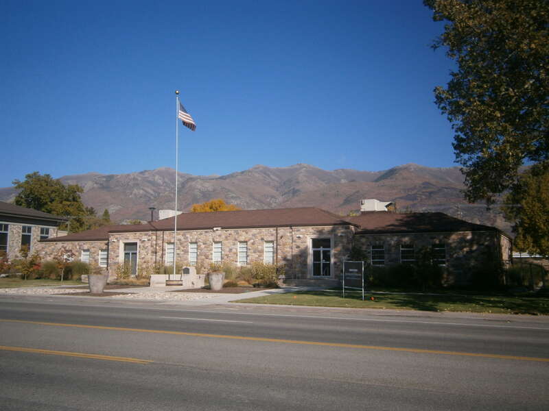 The former Kaysville City Hall in Kaysville, Utah, United States.