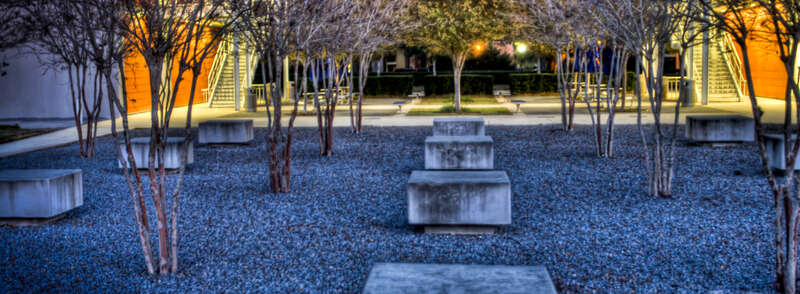 Palmer College of Chiropractic HDR at Night
