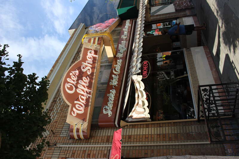 Ole's Waffle Shop, 1507 Park Street, Alameda, California