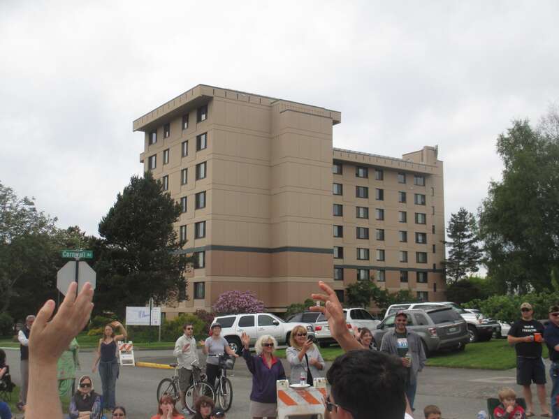 Passing near Washington Square