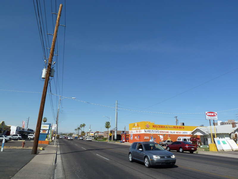 Phoenix, AZ, View N, 16th St, 2012