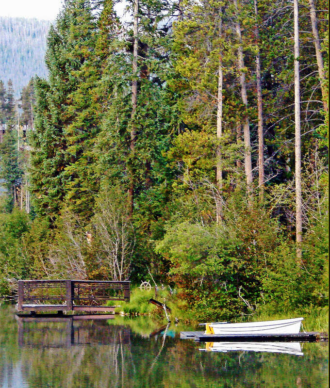 (1 in a multiple picture album)
I found this scene along the shores of Columbine Lake at the south end of Rocky Mountain National Park.  I'll let the picture and your thought speak for themselves.