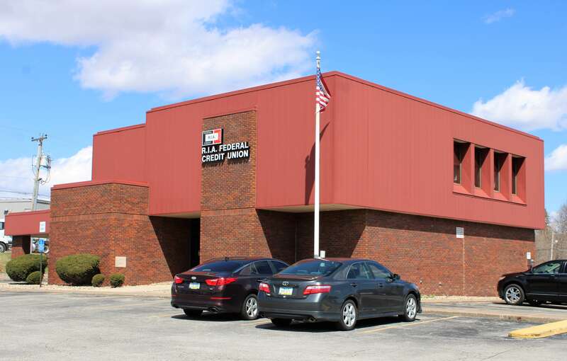 R.I.A. Federal Credit Union on Harrison Street in Davenport, Iowa.