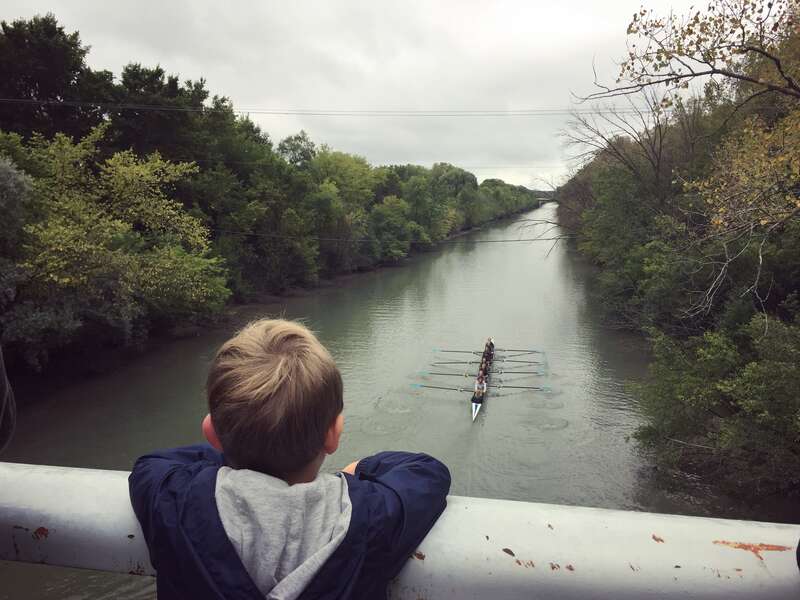 next to Luke's soccer practice