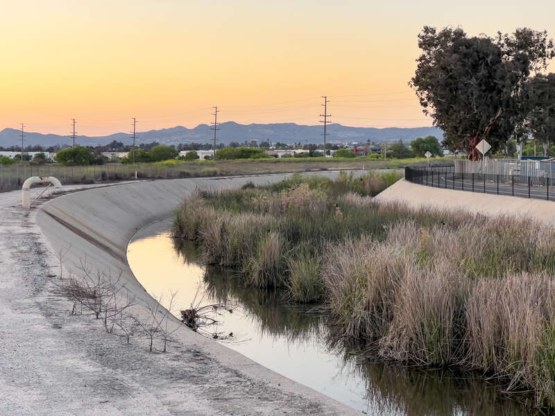 Santa Gertrudis Creek Sunset - Temecula, California