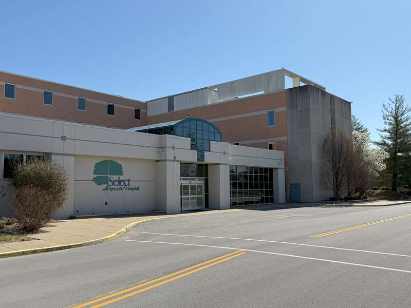 Photograph of Select Specialty Hospital in Evansville, IN, USA taken on March 22 2024.