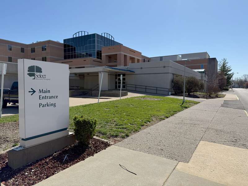 Photograph of Select Specialty Hospital in Evansville, IN, USA takes on March 22 2024.