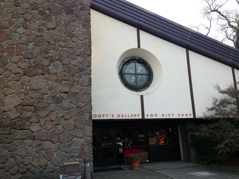 Snoopy's Gallery and gift shop entrance
Location of old Charles Schulz Museum