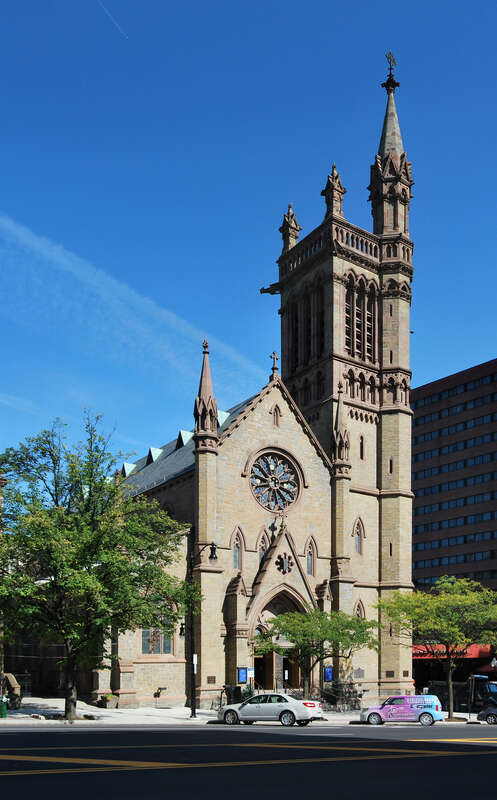 St. Peter's Episcopal Church on State Street in Albany, New York