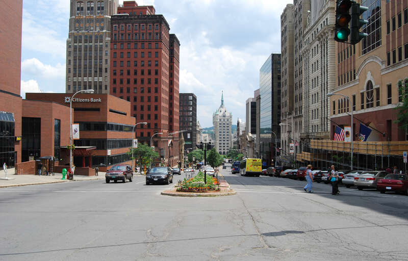 State Street in Albany, New York, United States