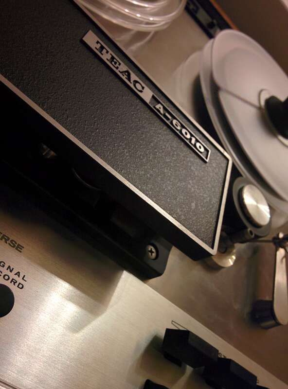 // Reel-to-rell recorders and magnetic tape by Sameer Verma, San Francisco State University