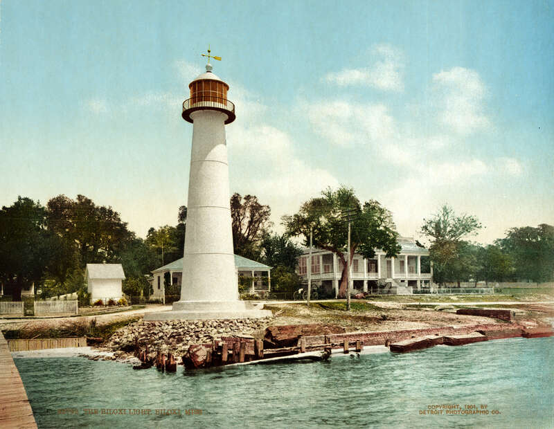 The Biloxi Light, Biloxi, Mississippi.