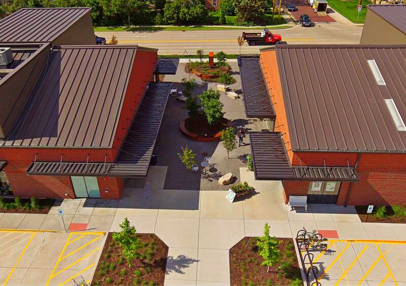 Shot with DJI Phantom 3se camera drone