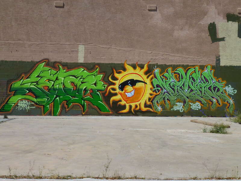 The Sun and Some Script - Tour - McDowell Gateway 17th St and McDowell to 16th Street and E Cyprus, 2013