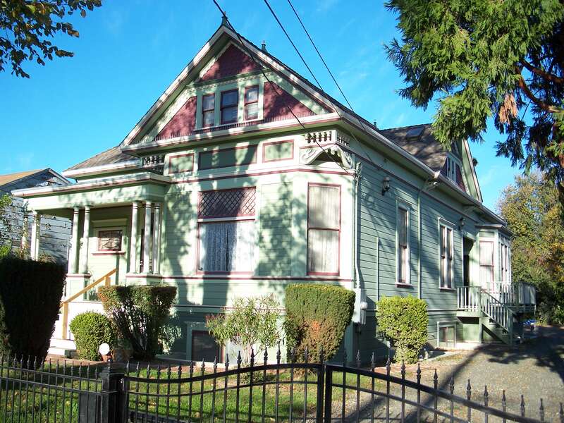 Harrington residence. Built circa 1895. 336 North Sixth Street. San Jose, California, USA