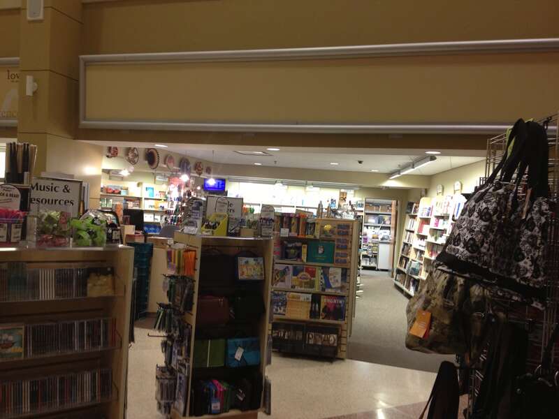 Image of the bookstore at the United Methodist Church of the Resurrection in Leawood, Kansas.