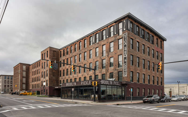 Utica Steam and Mohawk Valley Cotton Mill 600-800 State Street, Utica, New York. NRHP 100005482.