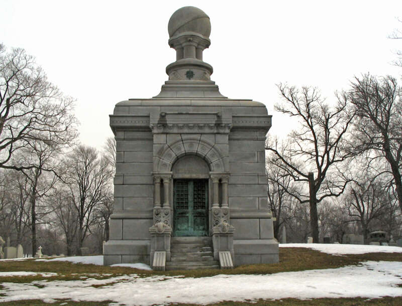 Walden-Myer Mausoleum at the Forest Lawn Cemetery in Buffalo, New York.