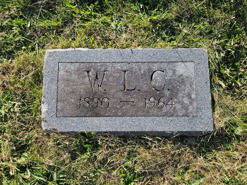 William L. Carlisle grave in Riverview Cemetry, Wilmington, Delaware.  Photo taken October, 2023.