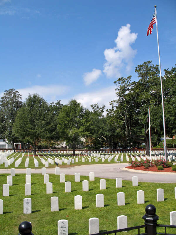 w:National Register of Historic Places listings in New Hanover County, North Carolina.

Wilmington National Cemetery, 2011 Market St, Wilmington, NC. Photographed September 20, 2009 from the grounds of the cemetery northeast of the intersection of