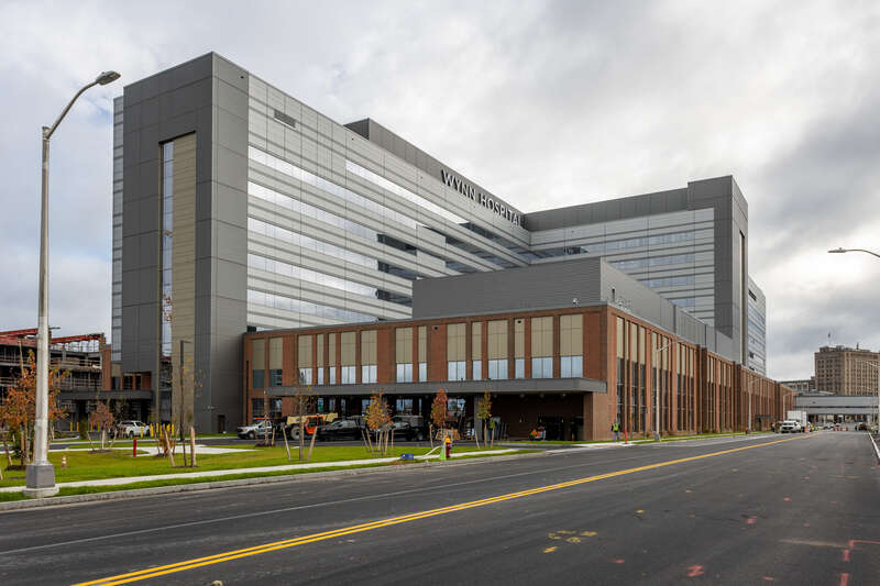 Wynn Hospital, Columbia Street, Utica, New York. Opened October 2023.