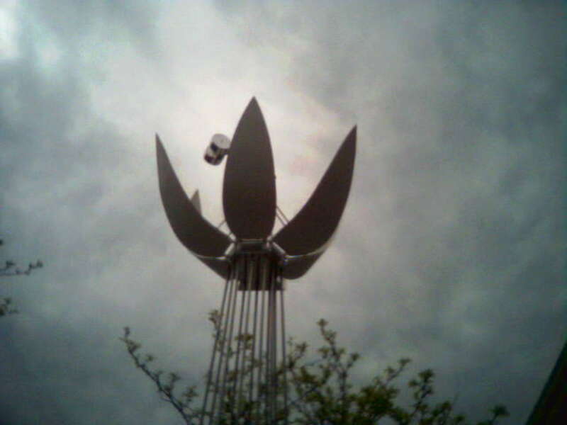 public art, solar powered