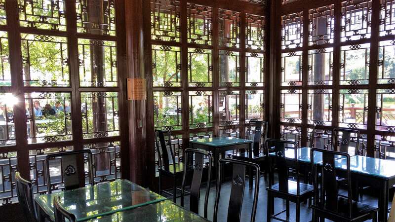 The Desert Garden here is world-famous and far exceeds every expectation. Not only are the specimens massive and rare, but they are arranged with an exceptional eye for composition. The Chinese Garden is overwhelming in its beauty, size and