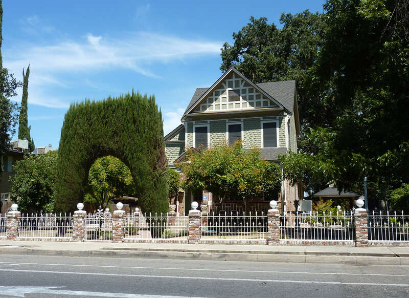Hyde House, Visalia, California, USA.