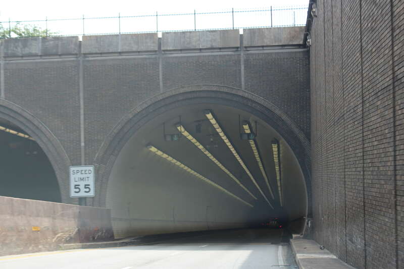 George Wallace Tunnel, Interstate 10 EB, Mobile, Mobile County, Alabama