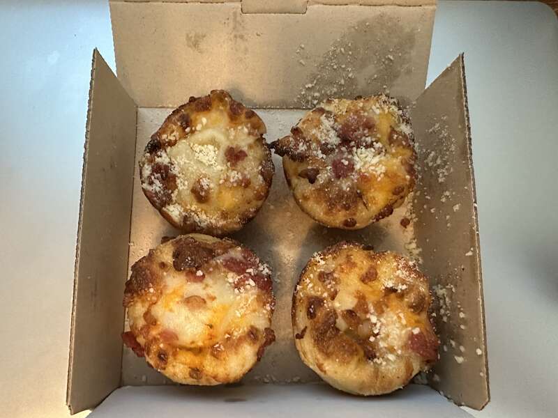 Bacon &amp;amp; Cheese Crazy Puffs Little Caesars