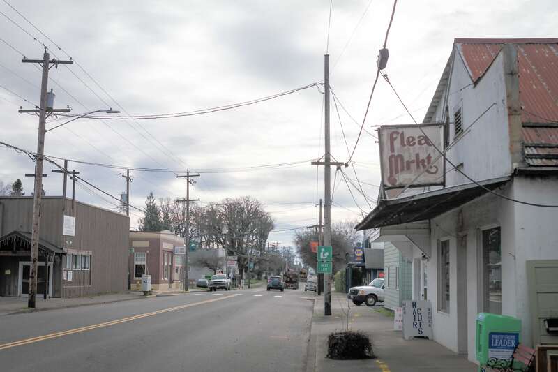 A view of Banks, Oregon