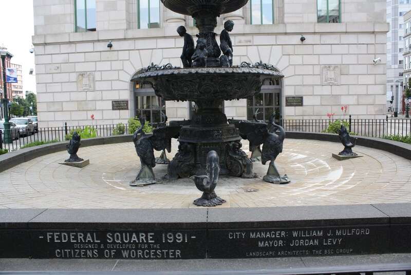 Central Business District, Worcester, MA, USA