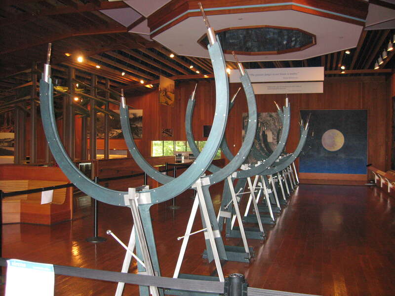 display in the making