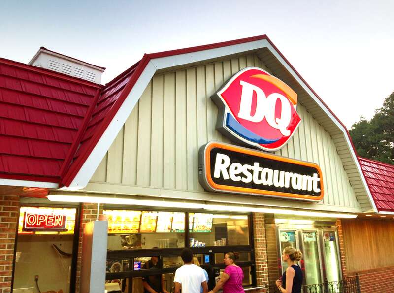 Dairy Queen Restaurant CT USA July 2013
