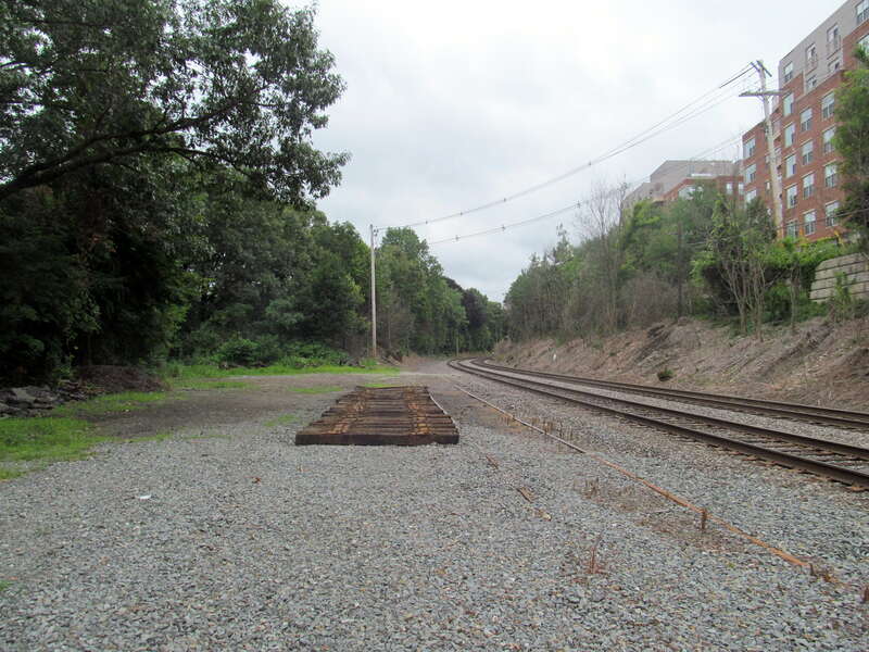 The former site of Riverview station in July 2015