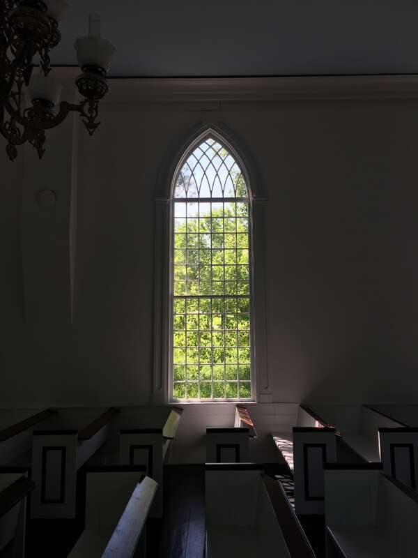 A church in Heritage Hill State Historical Park in Green Bay, WI.