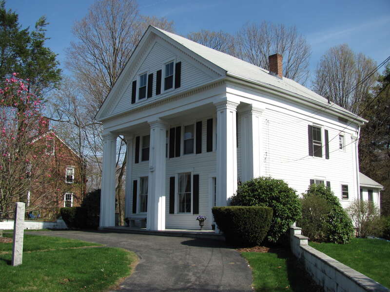 House, circa 1840, Washington Street, Holliston Massachusetts