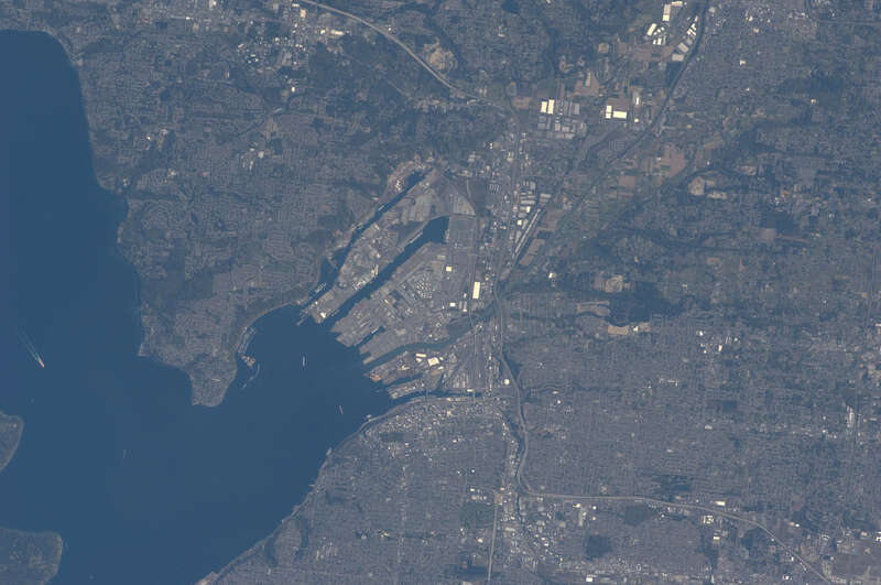 View of Washington taken during ISS Expedition 21.