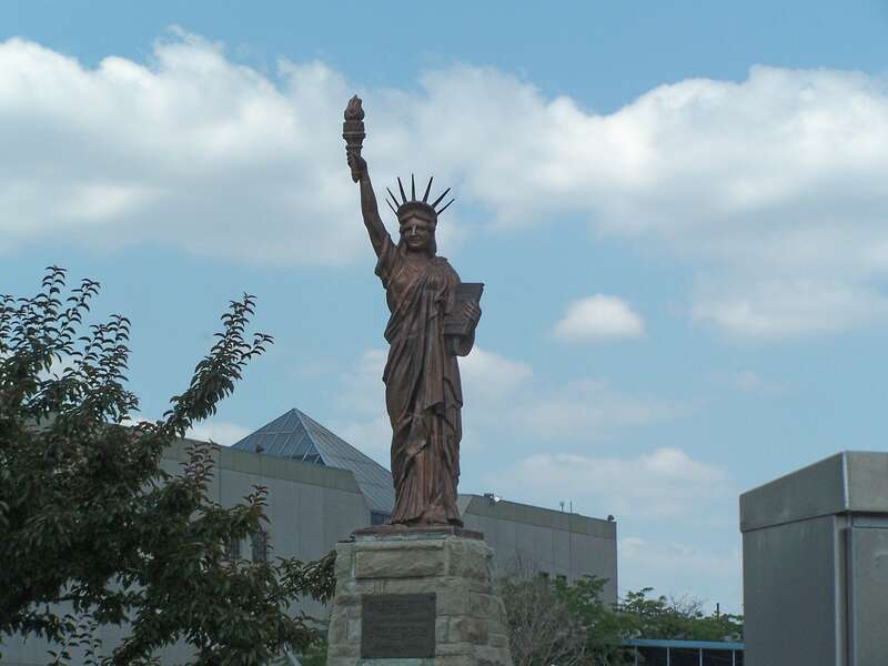 Lady Liberty, part of Strengthen the Arm of Liberty in Gary, Indiana
