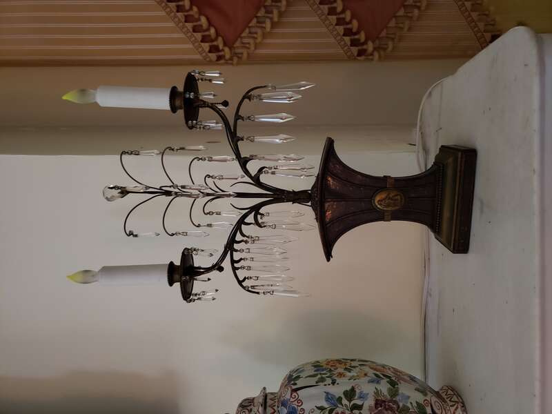 Liberty Hall Museum. Union, NJ. Candle holder