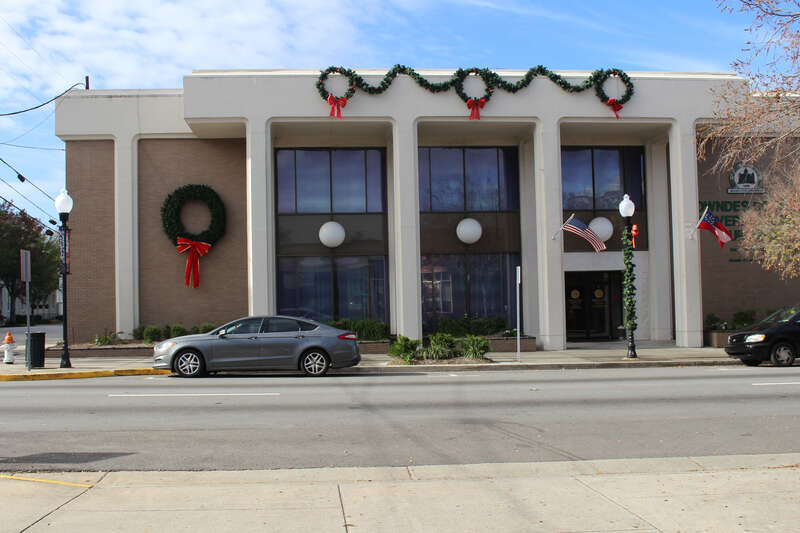 Valdosta Courthouse Square, Christmas 2019