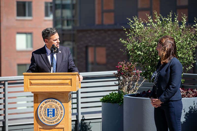 Lt. Governor Polito highlights FORWARD legislation in Malden