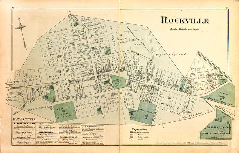 G.M. Hopkins Atlas, Philadelphia, Pennsylvania, USA, 1879. via U.S. Library of Congress