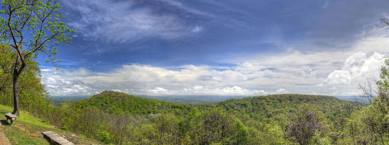 Monte Sano State Park Overlook - Springtime
