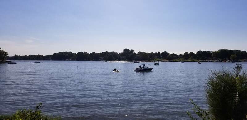 Morse reservoir near Cicero