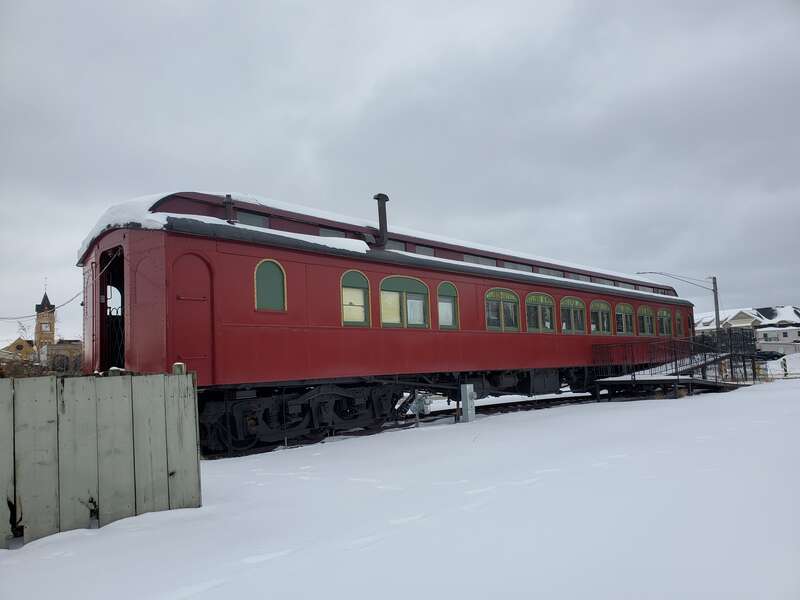 Northern Pacific Railway 1923 (passenger car) in Oconomowoc, Wisconsin